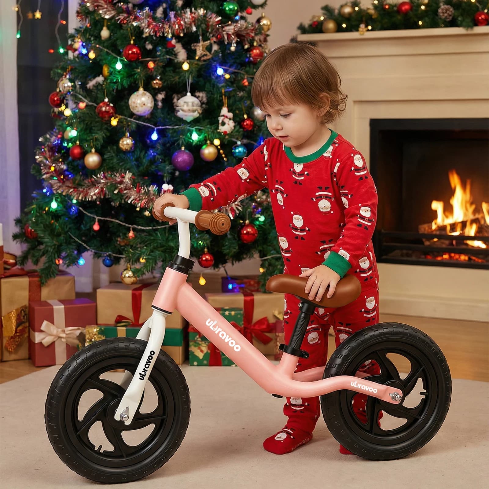 Rowerek biegowy, do odpychania dla dzieci znanej marki dziecięcej Ubravoo