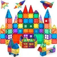 Magnetyczne klocki, zabawka edukacyjna dla Twojego dziecka- 100 sztuk